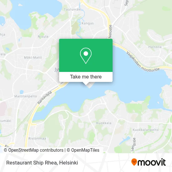 Restaurant Ship Rhea map