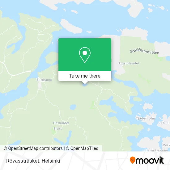 Rövassträsket map
