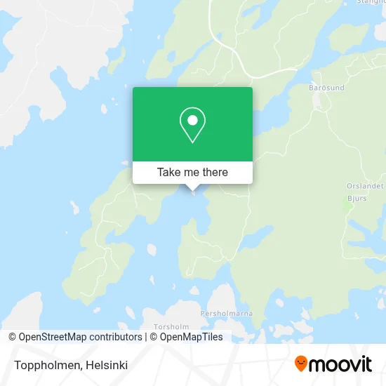 Toppholmen map