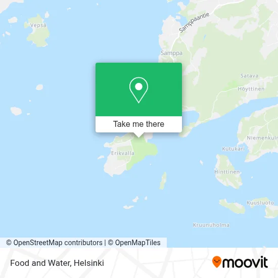 Food and Water map