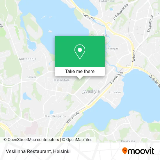 Restaurant Vesilinna map