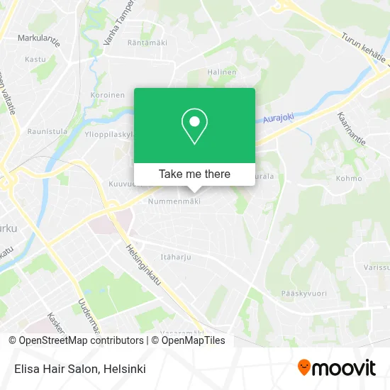 Elisa Hairdresser map