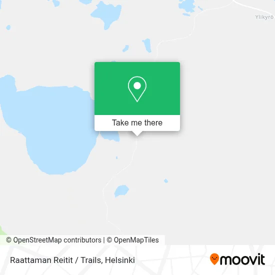 Raattama Routes / Trails map