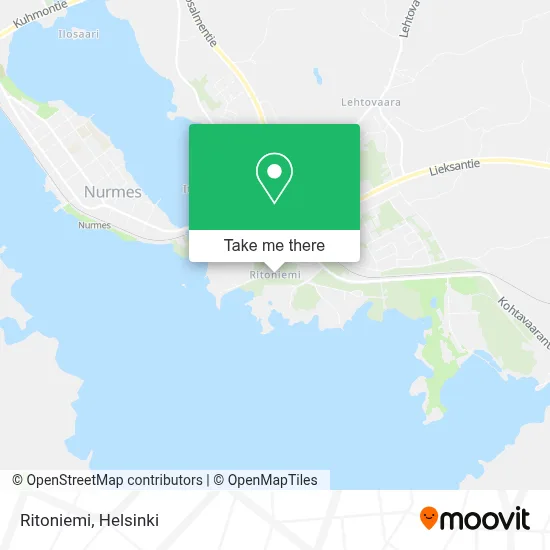 Ritoniemi map