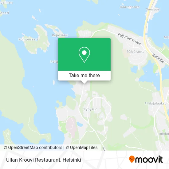 Restaurant Ullan Krouvi map