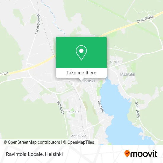 Locale Restaurant map