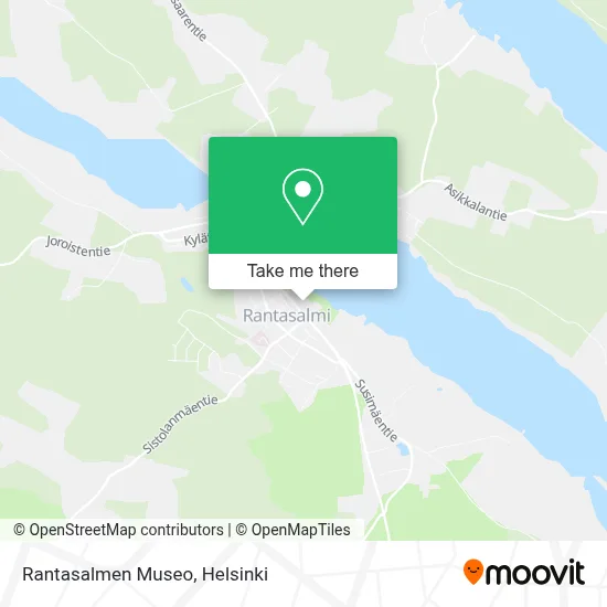 Rantasalmi Museum map