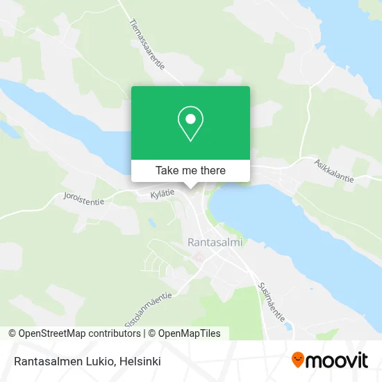 Rantasalmi High School map