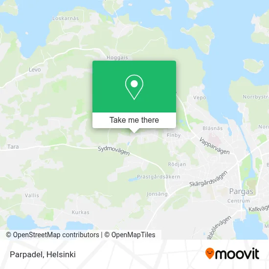 Parpadel map