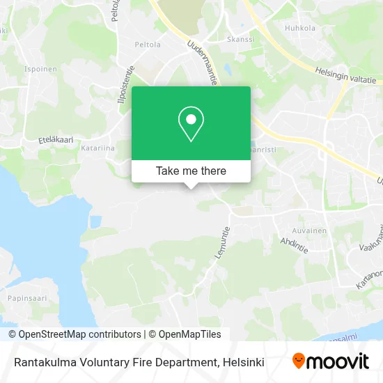 Rantakulma Voluntary Fire Department map