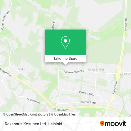 Rakennus Kosunen Ltd map