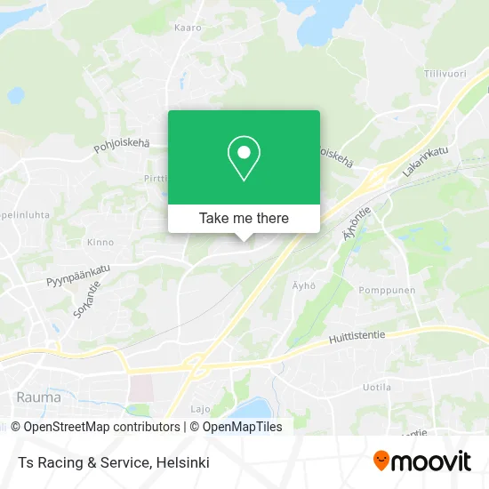 Ts Racing & Service map