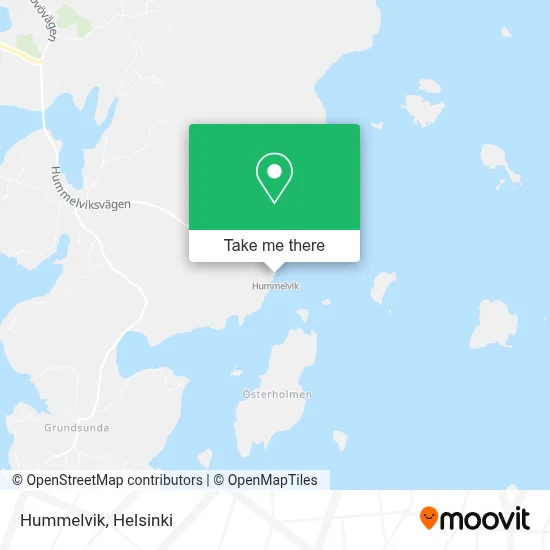 Hummelvik map