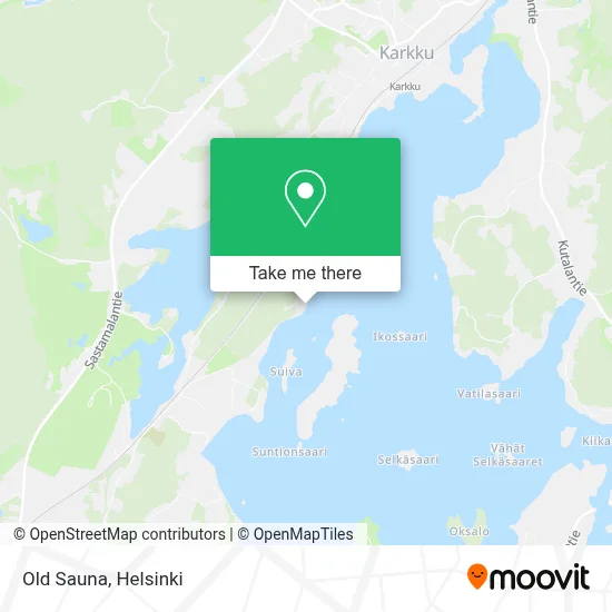 Old Sauna map