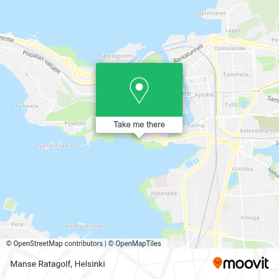 Manse Ratagolf map