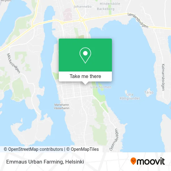 Emmaus Urban Farming map