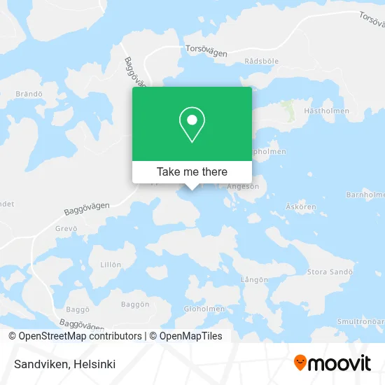 Sandviken map