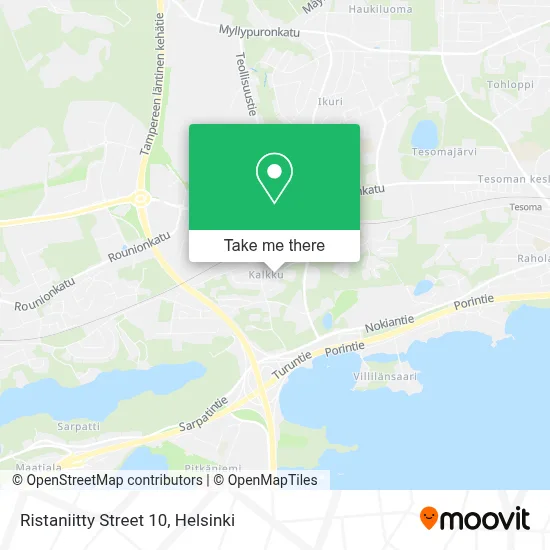 Ristaniitynkatu 10 map