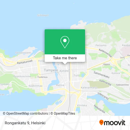 Rongankatu 9 map