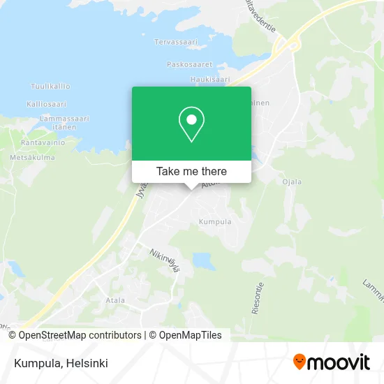 Kumpula map