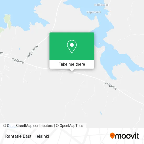 Rantatie East map