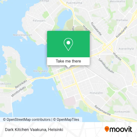 Dark Kitchen Vaakuna map