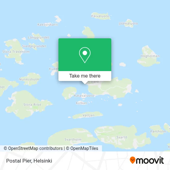 Postal Pier map