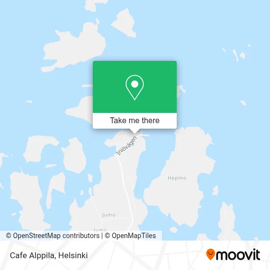 Cafe Alppila map