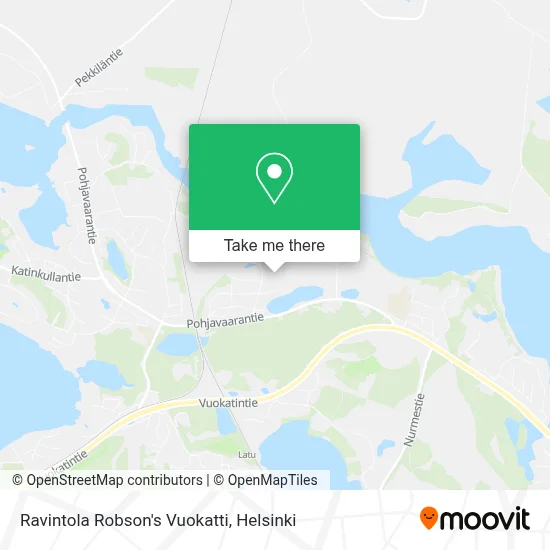 Robson's Restaurant Vuokatti map