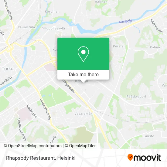 Rhapsody Restaurant map