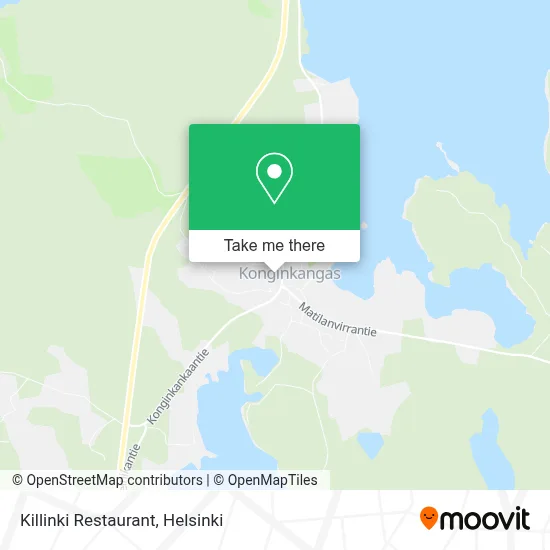 Killinki Restaurant map