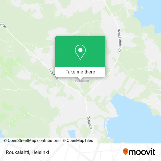 Roukalahti map