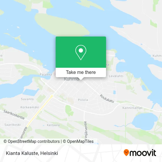 Kianta Furniture map