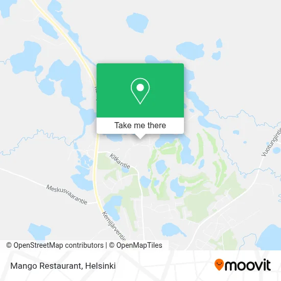 Mango Restaurant map