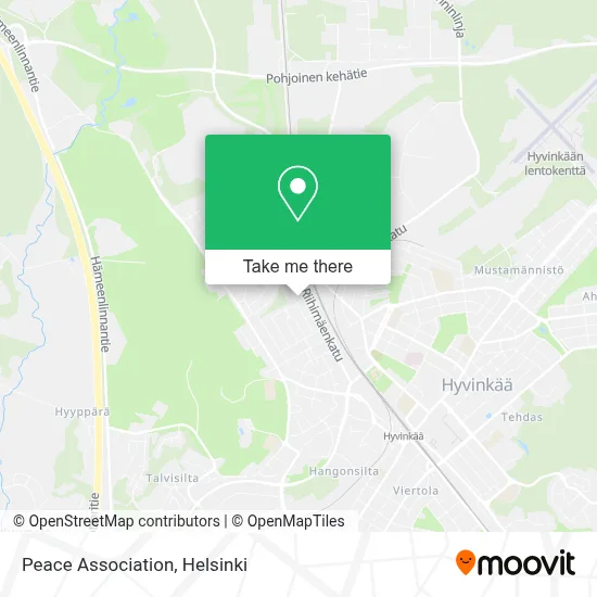 Peace Association map