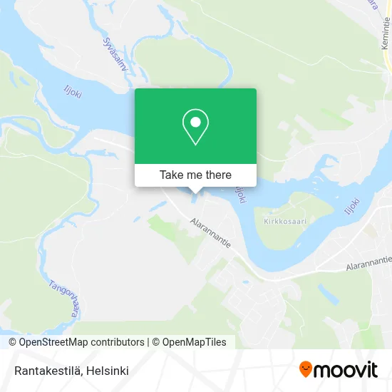 Rantakestilä map