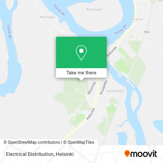 Electrical Distribution map