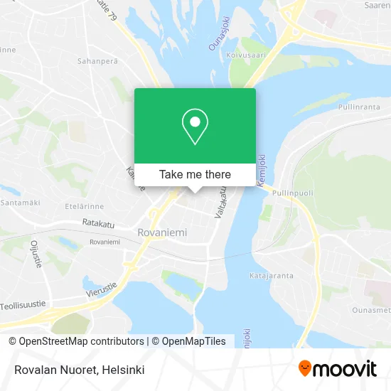 Rovala Youth Association map