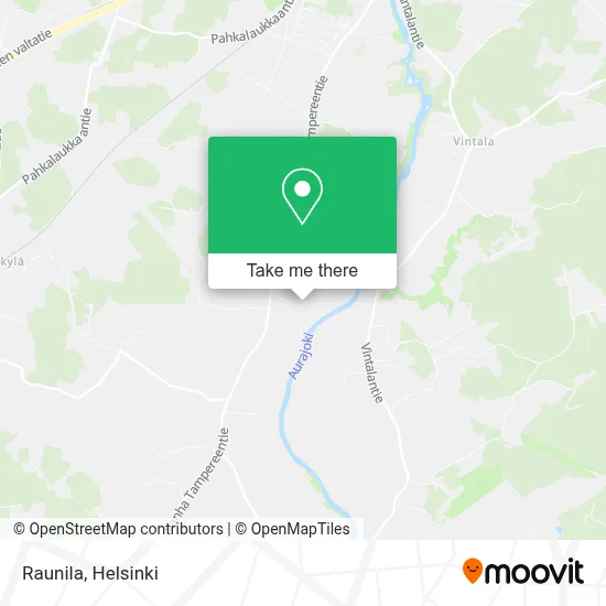 Raunila map