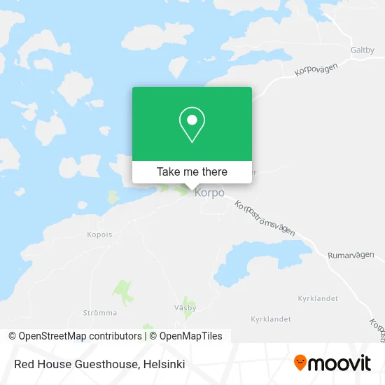 Red House Guesthouse map