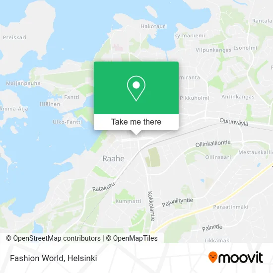 Fashion World map