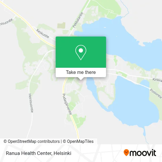 Ranua Health Center map