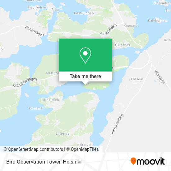 Bird Observation Tower map