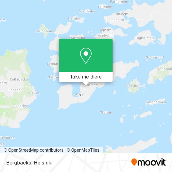 Bergbacka map