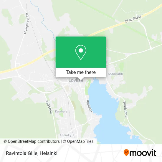 Restaurant Gille map