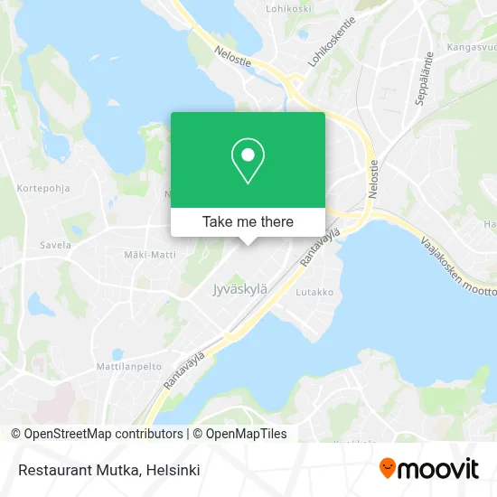 Restaurant Mutka map