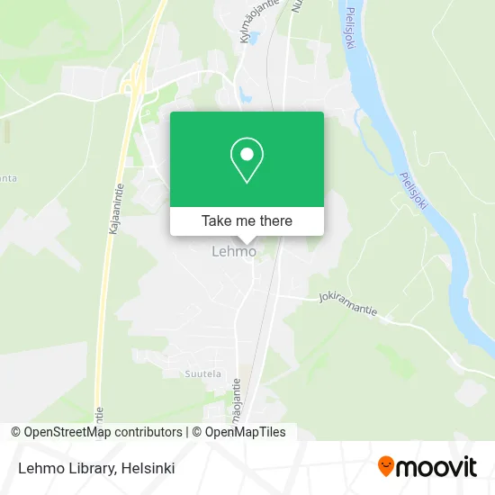 Lehmo Library map