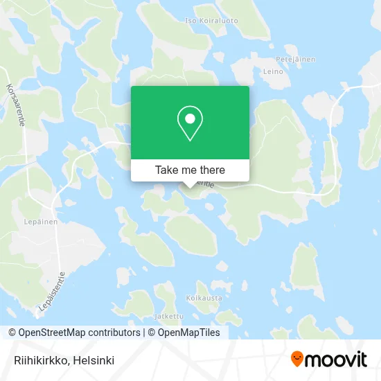 Riihikirkko map