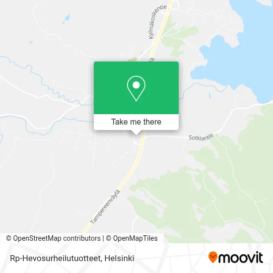 RP-Horse Racing Products map