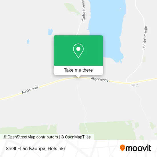 Shell Ella Store map